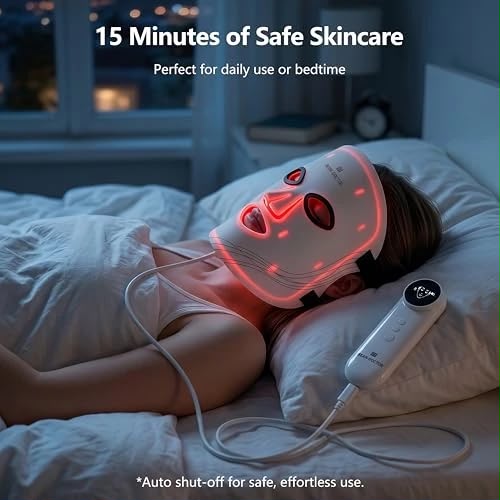 Lunkat Led Red Light Therapy Mask | Advanced At Home Skicare & Glow Treatment